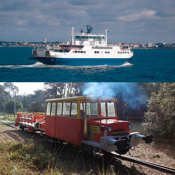 bac et train touristique